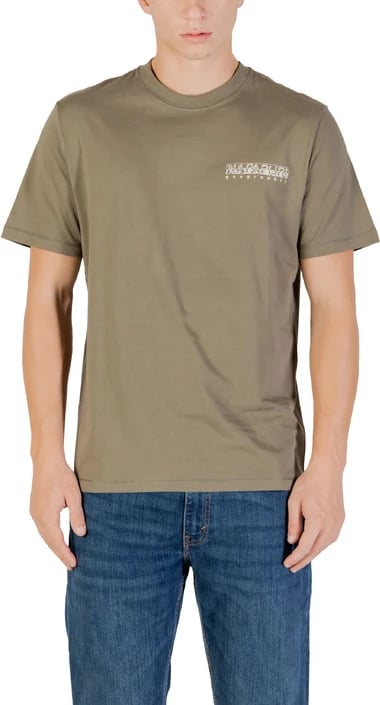 Maicë Napapijri për meshkuj, e gjelbër