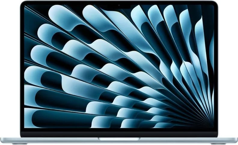 Apple MacBook Air, 13.6", M4 10-core, 16GB, 256GB SSD, 8-core GPU, Sky Blue, (QWERTY Italian Keyboard)