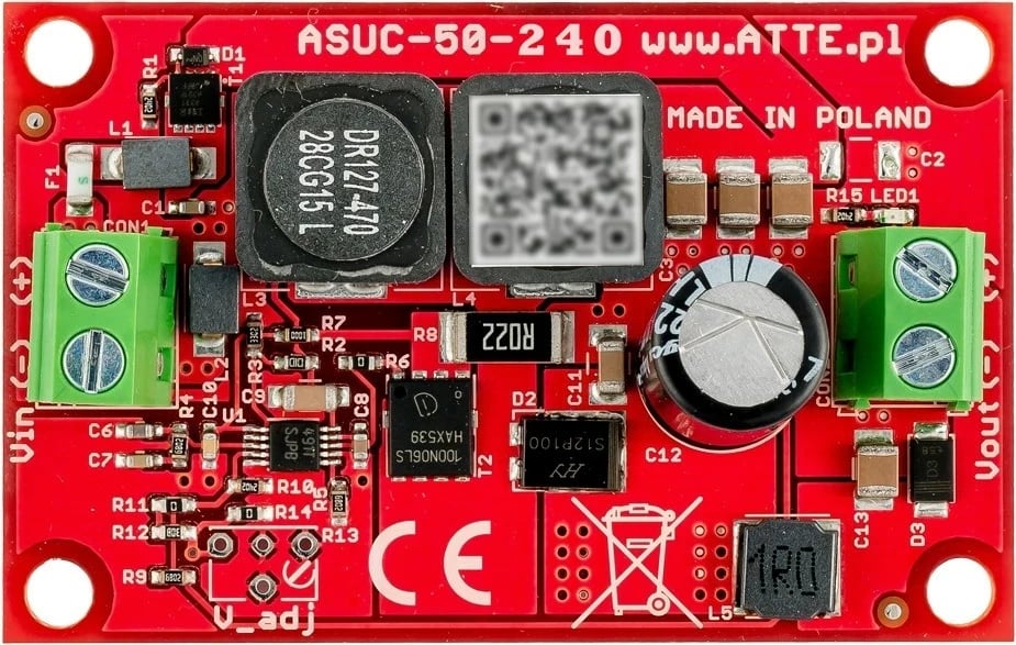 Konvertues DC/DC Atte ASUC-100-AD0-OF