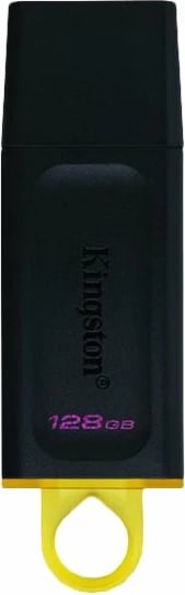 USB Kingston DataTraveler Exodia 128GB, USB 3.2, zi/verdhe