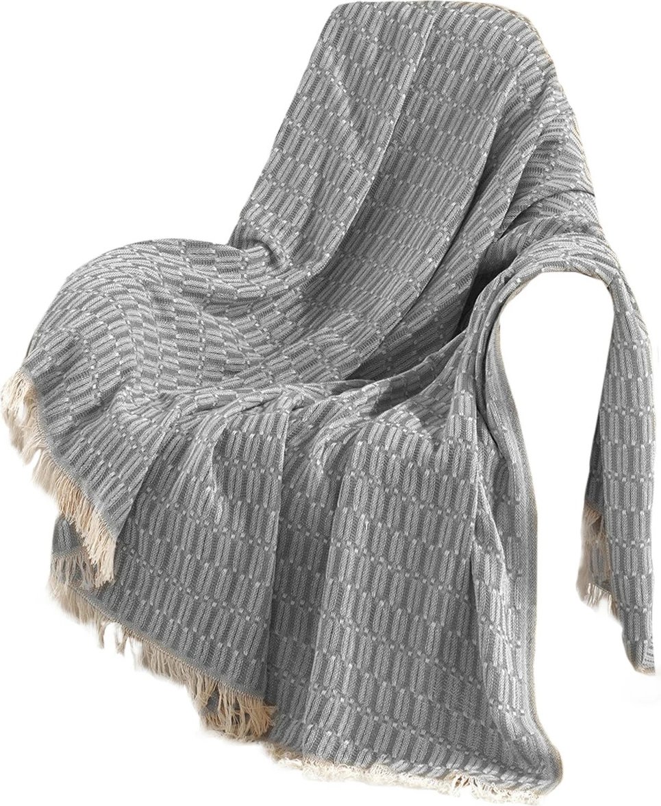 Mbulesë divani L'essentiel, ngjyrë gri, vizyon