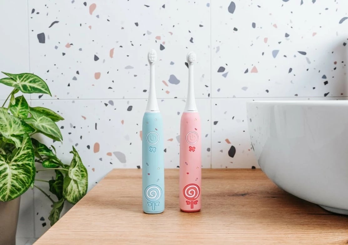 Furçë dhëmbësh elektrike për fëmijë Concept KIDO SMILE ZK6020, e kaltër, 4 koka