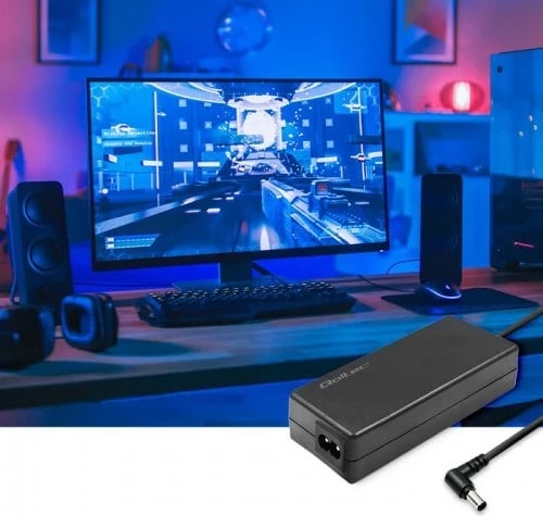Adapter rryme Qoltec 51029, 65W, 19V, i zi