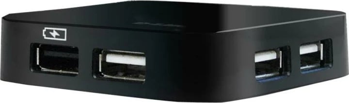 USB hub, D-Link DUB-H4/E, 4 porte USB 2.0 deri 480 Mbps, e zezë
