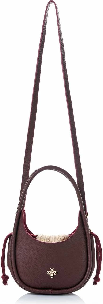 Çantë krahu Lucky Bees, Hedy, ngjyrë e kuqe e errët