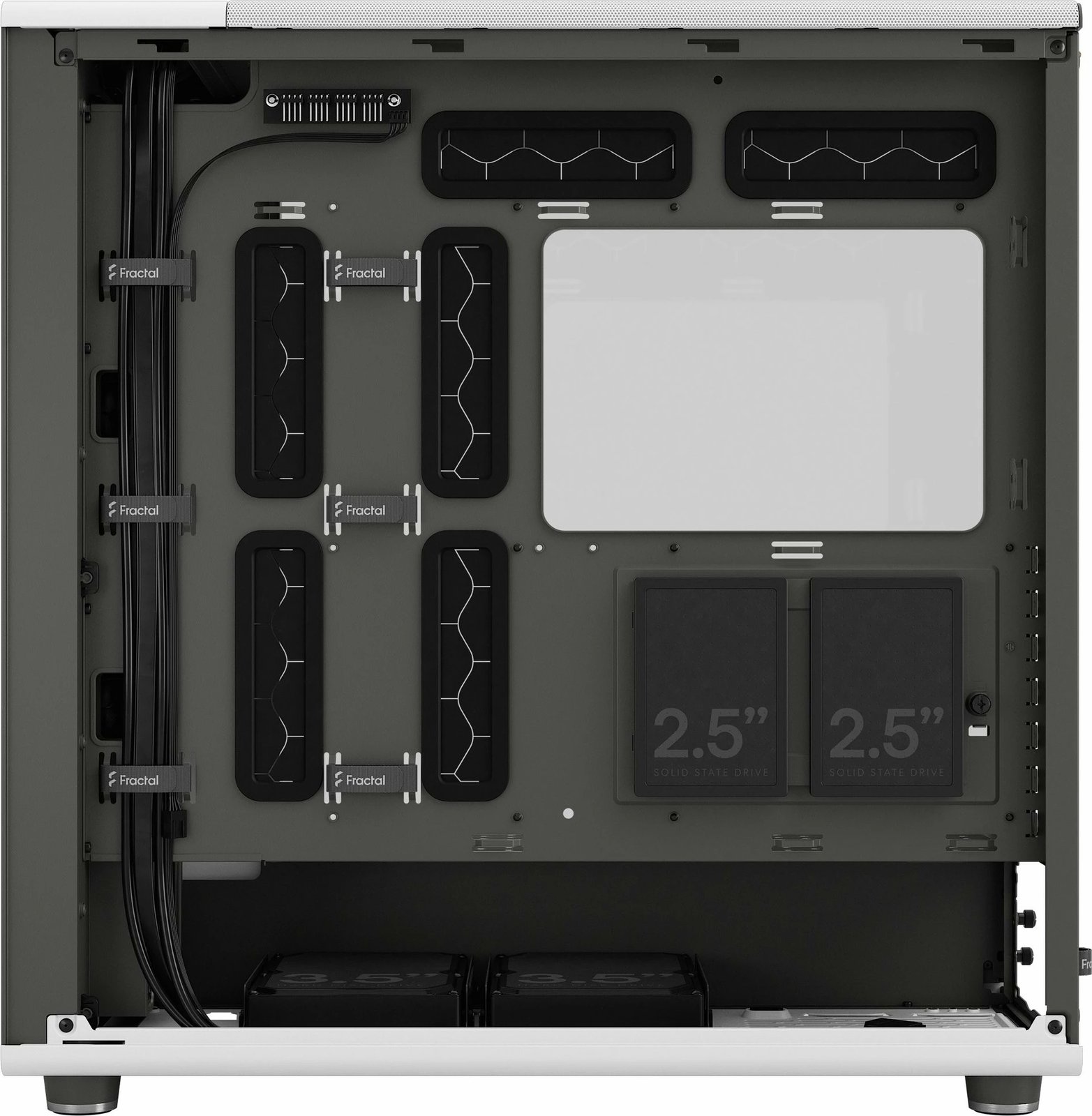 Kasë Fractal Design FD-C-NOR1X-04, Midi Tower, PC, White, ATX, EATX, micro ATX, Micro-ITX Kasë Fractal Design FD-C-NOR1X-04, Midi Tower, PC, White, ATX, EATX, micro ATX, Micro-ITX