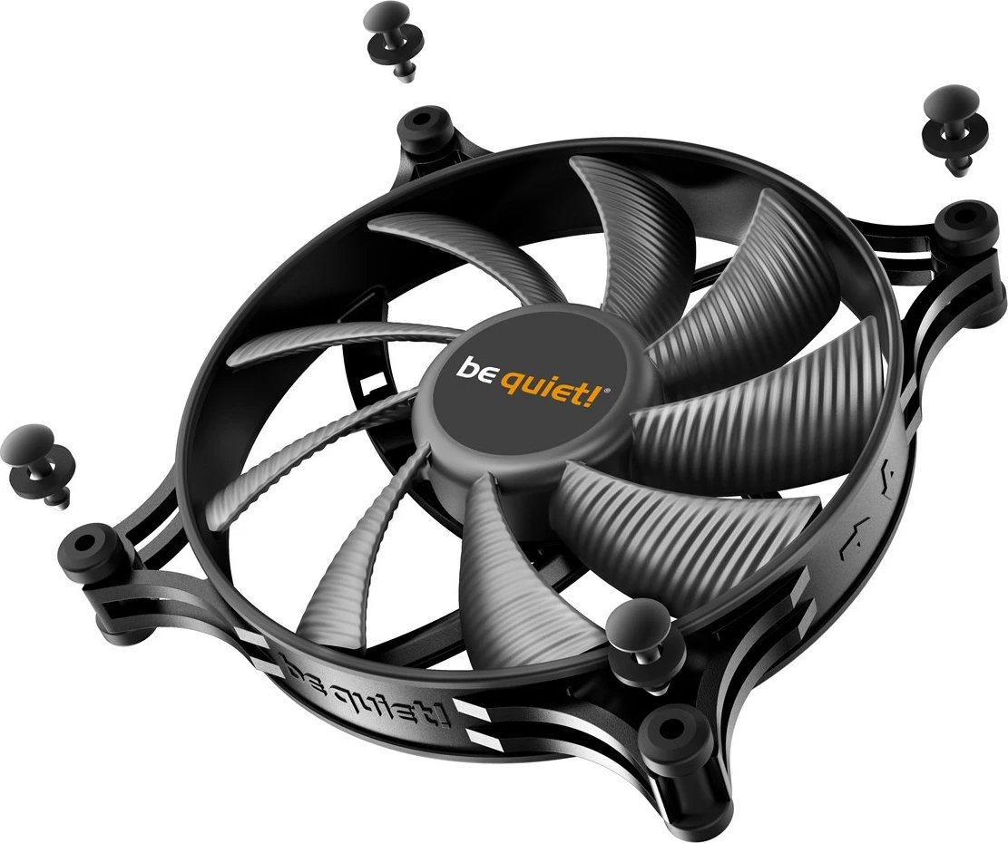 Ventilator kase BE QUIET! Shadow Wings 2, 140mm PWM, i zi