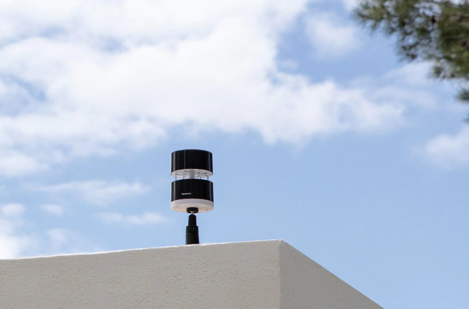 Anemometër i mençur Netatmo, i bardhë