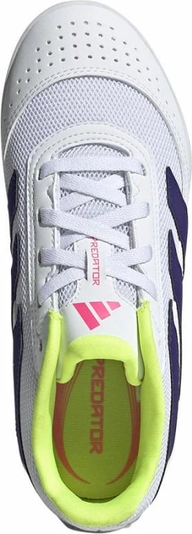 Atlete futbolli për fëmijë adidas Predator, të bardha