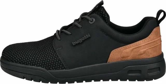 Këpucë për meshkuj Bugatti, të zeza