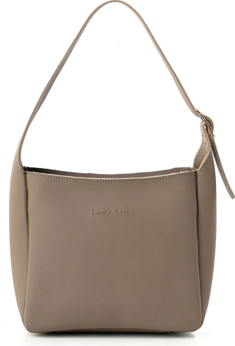 Çantë krahu Lucky Bees, ngjyrë mink, 1297