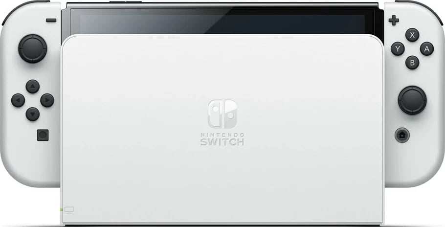 Konzolë portabile Nintendo Switch OLED, 7", 64 GB, Wi-Fi, E bardhë