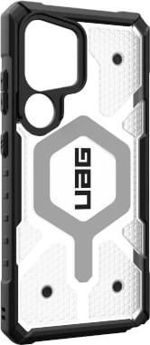 Mbështjellës UAG Pathfinder Clear Magnet MagSafe për Samsung Galaxy S25 Ultra 5G, Transparent-Gri