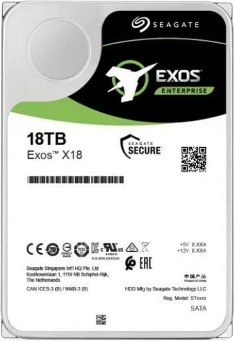Hard Disk Seagate Enterprise ST18000NM004J, 18 TB, 7200 RPM, 256 MB, 3.5", SAS