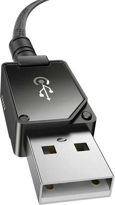 Kabllo Baseus Unbreakable USB A në iP, 1 m, 5V-2.4A, E zezë