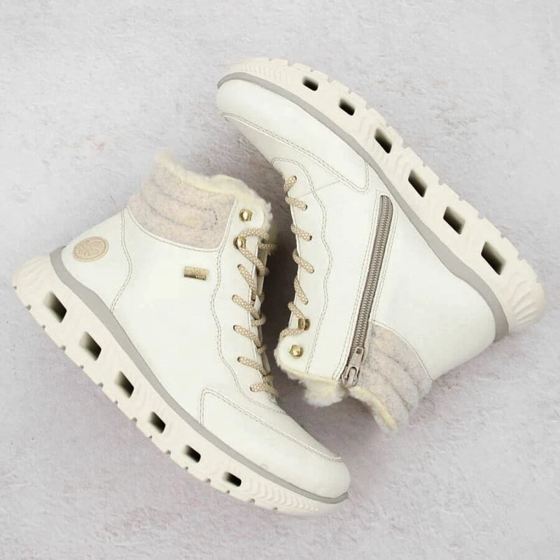 Çizme sportive Rieker femra, të bardha