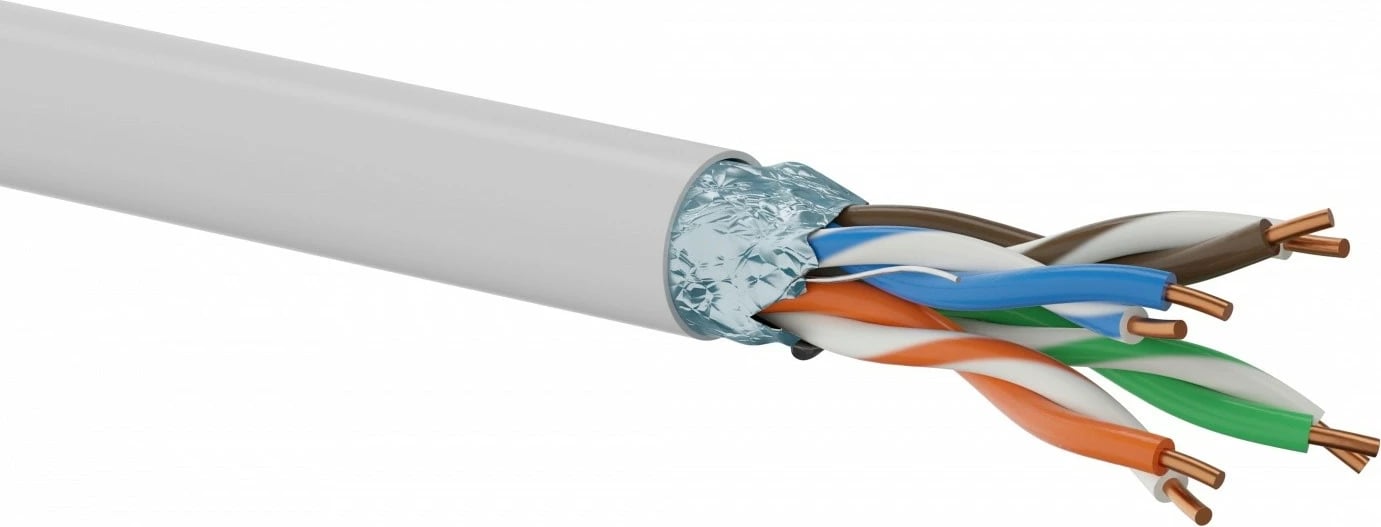 Kabllo rrjeti ALANTEC Cat 5e F/UTP, 305m, Gri
