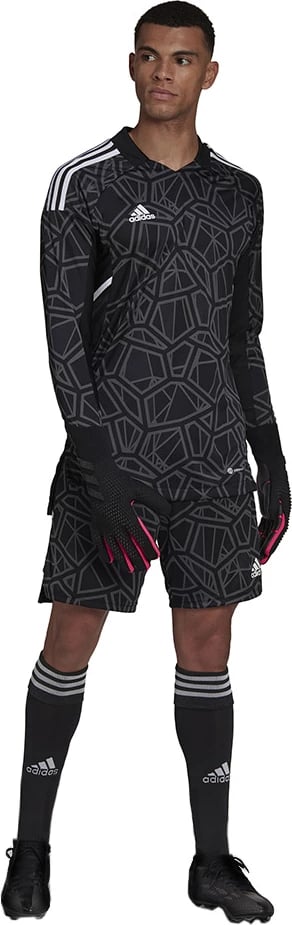 Fanellë portieri për meshkuj adidas, e zezë