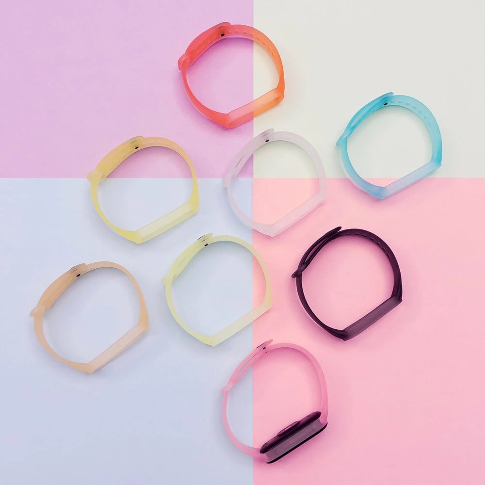 Rrip zëvendësues Hurtel për Xiaomi Mi Band 5/6, silikon, ari