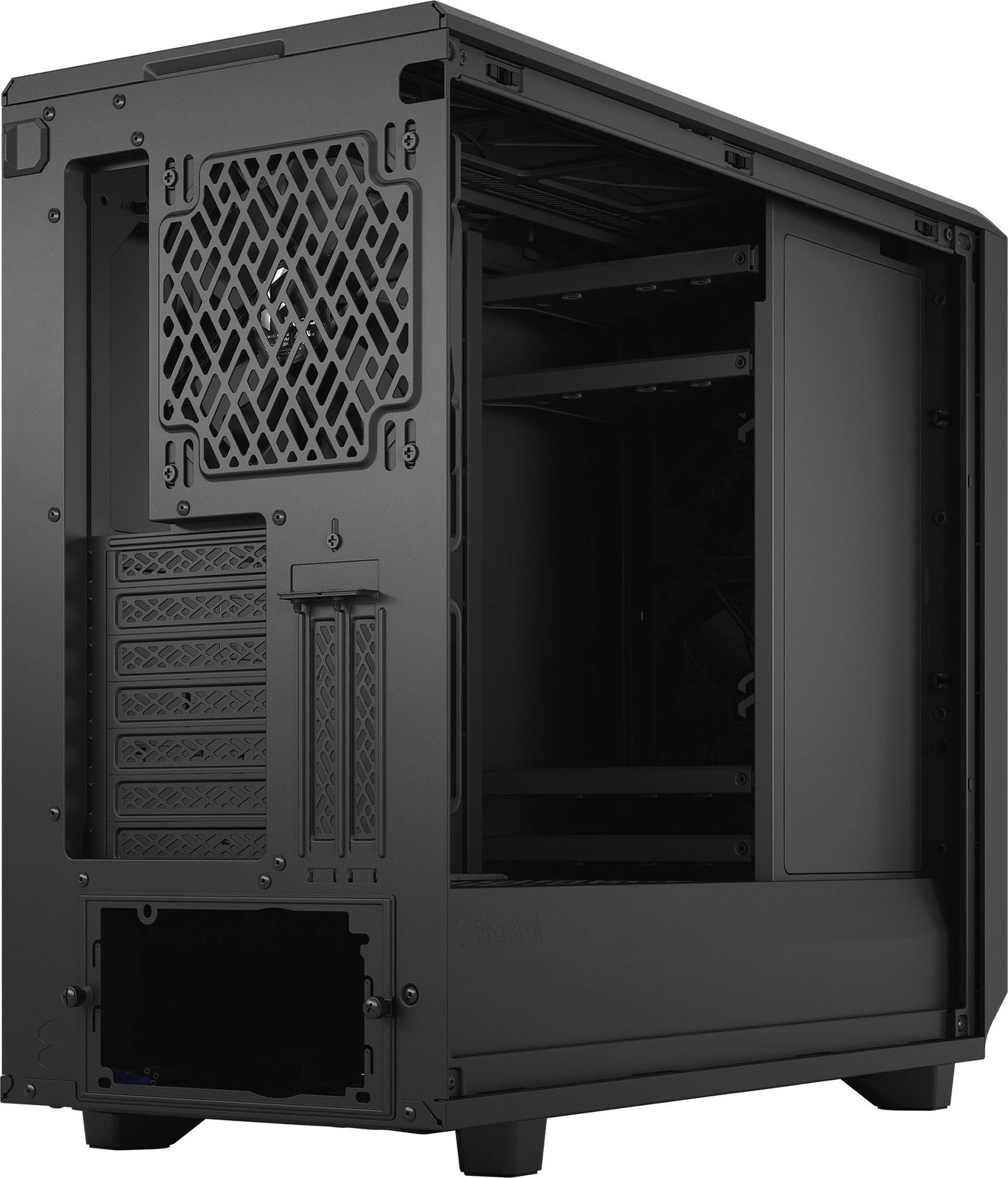 Kasë Fractal Design Meshify 2, Tower, ATX, EATX, micro ATX, Mini-ITX, e zezë