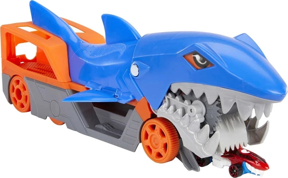 Transportues Hot Wheels City Shark Chomp, MATTEL, Ngjyra Multi