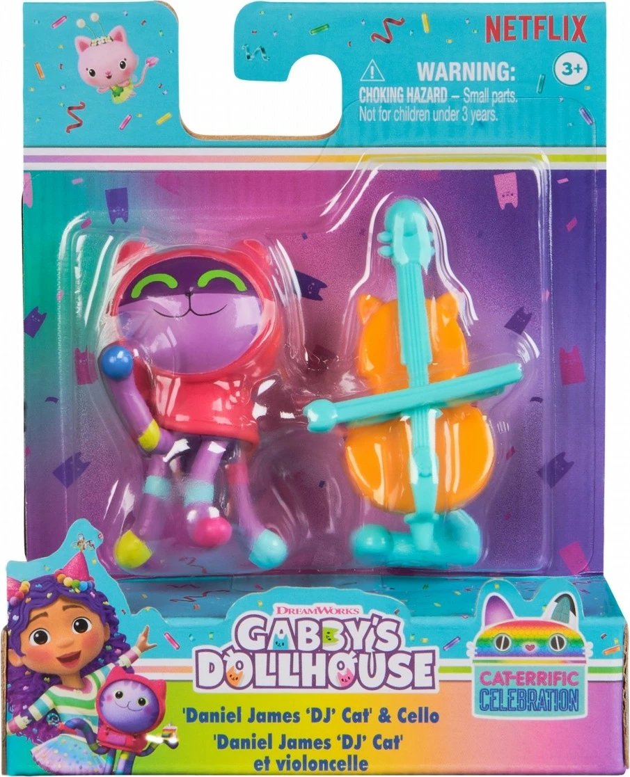 Set figurina Gabby's Dollhouse Spin Master 6071670, plastikë, për fëmijë, shumëngjyrëshe, 2 copë