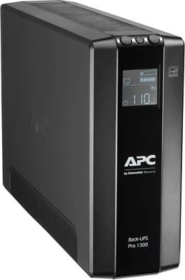 Kasë UPS APC BR1300MI, 1300VA, 8xC13, AVR, LCD, e zezë