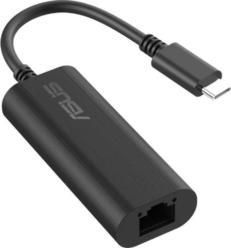 Adapter rrjeti ASUS USB-C2500 V2, USB-C në Ethernet 2.5G, i zi Adapter rrjeti ASUS USB-C2500 V2, USB-C në Ethernet 2.5G, i zi