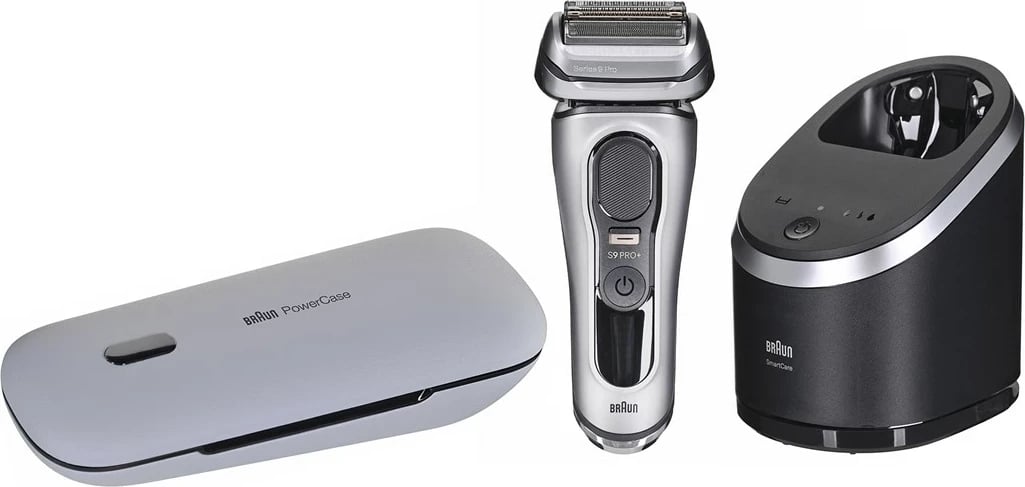 Makinë rroje Braun Series 9 Pro+ 9577cc, Argjendtë Makinë rroje Braun Series 9 Pro+ 9577cc, Argjendtë