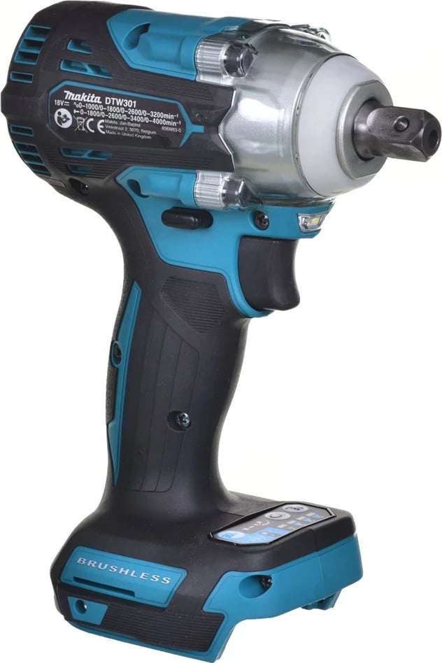 Makinë goditëse MAKITA DTW301Z, 18V, 1/2", Li-Ion, Kaltër