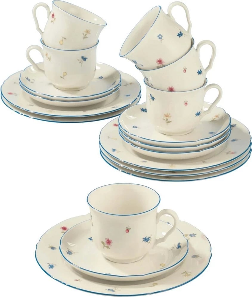 Set kafeje SELTMANN MARIE-LUISE STREUBLUME për 6 persona