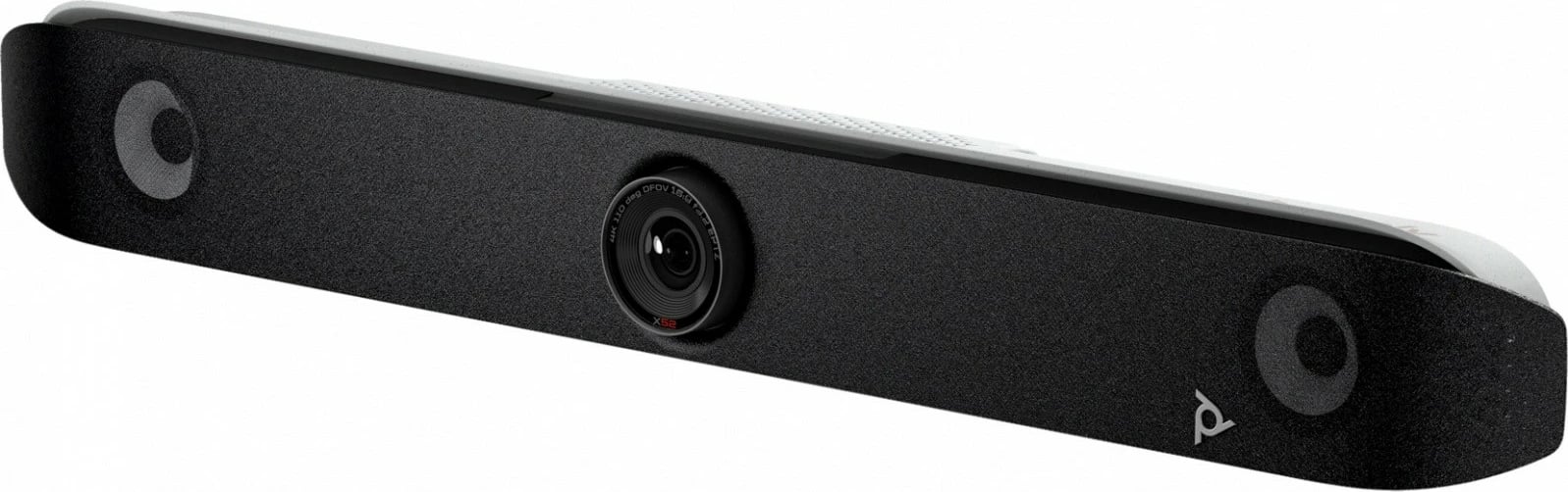 Video bar POLY Studio X52, 4K Ultra HD, mikrofon i integrum, i zi
