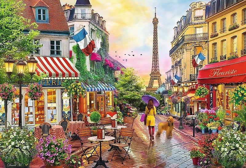 Puzzle Trefl 1500 copa Charm of Paris, 85x58 cm Puzzle Trefl 1500 copa Charm of Paris, 85x58 cm