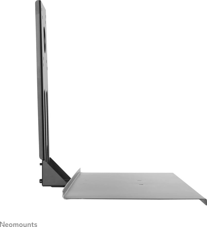 Raft tastiere/mausi Neomounts Newstar KEYB-V200BLACK, VESA 75x75/100x100, 65cm, çelik, e zezë