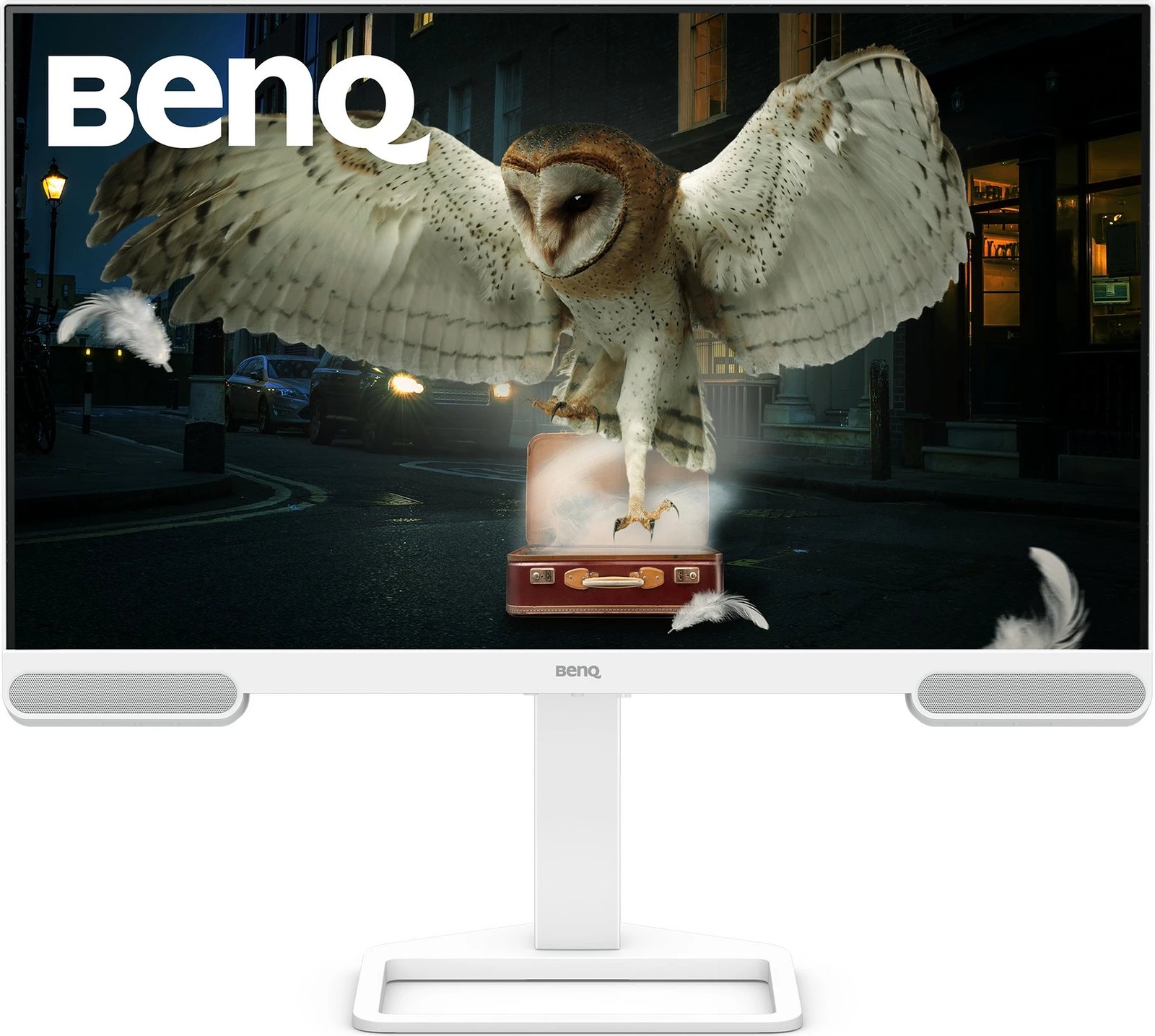 Monitor BenQ EW3290U 32 inç 4K LED, bardhë