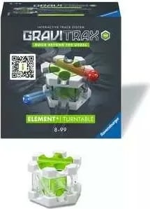 Lojë GraviTrax PRO Element Turntable Ravensburger, rrugë mermeri, multicolour