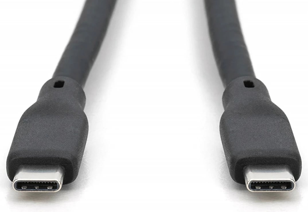 Kabllo USB-C në USB-C Digitus AK-300344-020-S, USB4, 2m, e zezë
