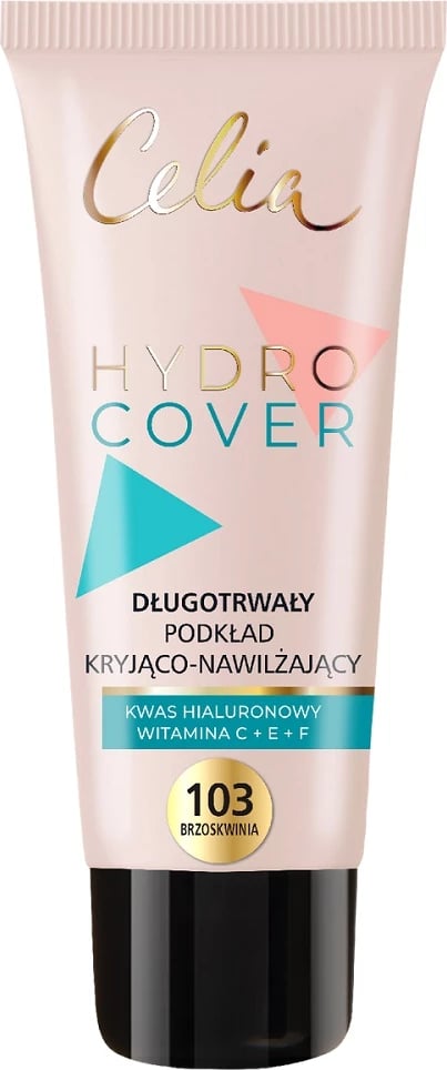 Primer për femra Celia Hydro Cover Long-lasting Covering and Moisturizing 103 Pjeshkë 30ml