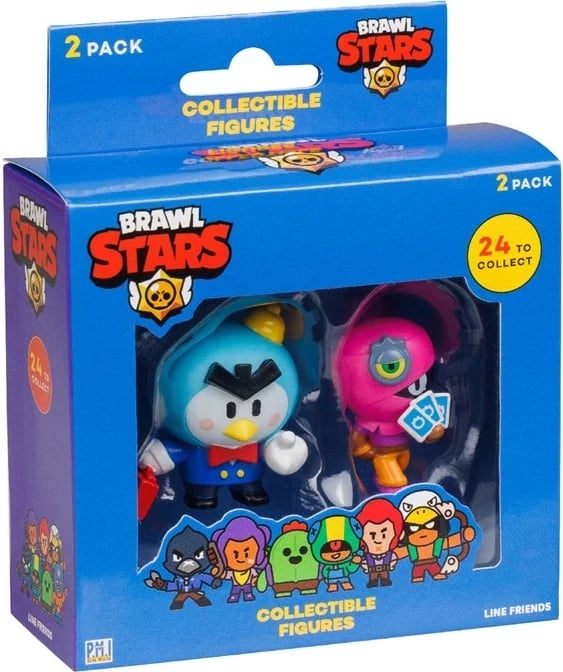 Figura koleksionuese Brawl Stars S1, P.M.I. Kids World, 2 copë