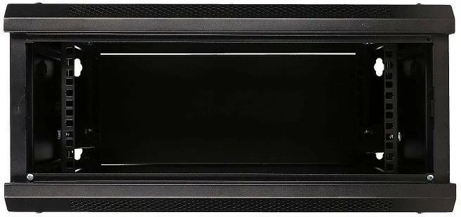 Kasë muri Extralink EX.2893 për server, 4U, 600x600 mm, e zezë, me derë xhami