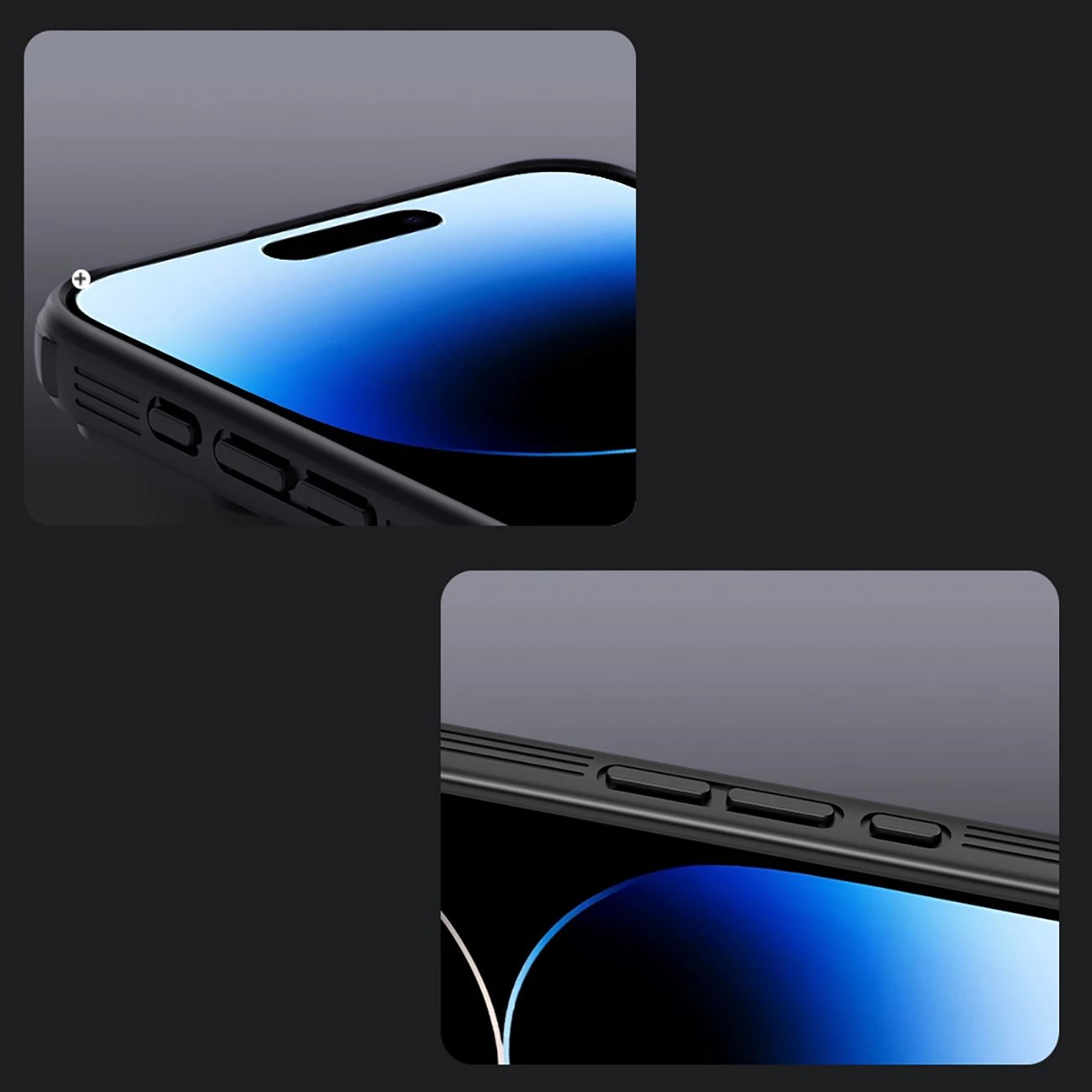 Mbështjellës Nillkin CamShield Pro Magnetic për iPhone 16 Pro, i zi