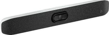 Video bar konferencash POLY Studio V12, 4K Ultra HD, mikrofon i integruar, RJ-45, zi/bardhë
