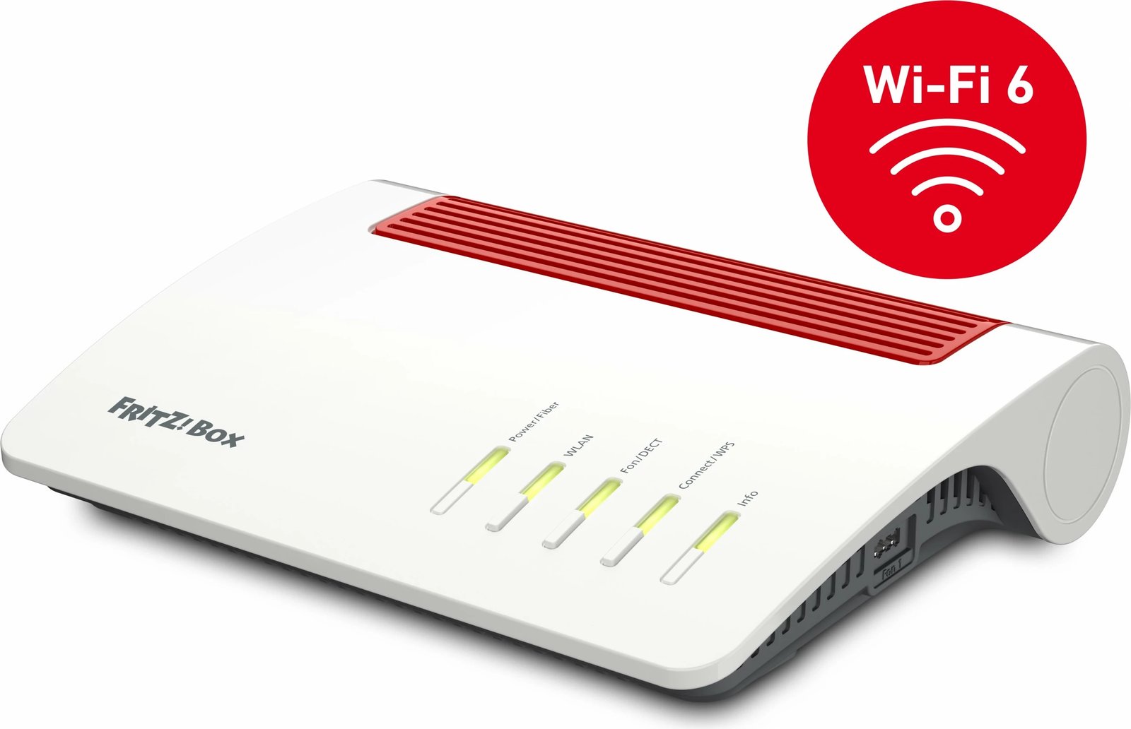 Router AVM FRITZ!Box 5590 Fiber, Wi-Fi 6, Dual-band, Bardhë