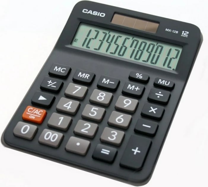 Kalkulator zyre Casio MX-12B, 12 shifra, i zi