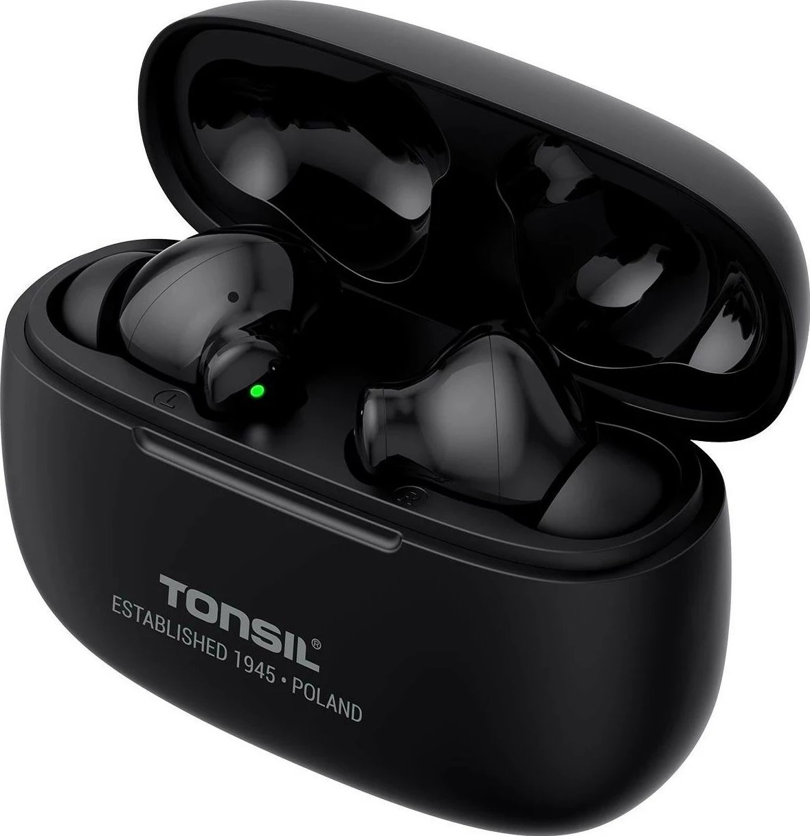 Kufje Tonsil T55BT Pro, True Wireless, ANC, Bluetooth 5.1, të zeza
