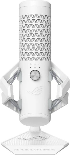 Mikrofon tavoline ASUS ROG Carnyx, 24-bit, 192 kHz, i bardhë