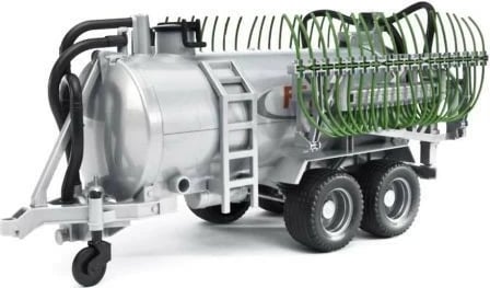 Rimorkio lodër Fliegl me spërkatës, BRUDER BR-02020, plastikë, argjendtë, 1:16