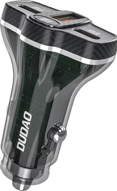 Karikues veture Dudao R78, 78W, 2xUSB-A QC, USB-C PD, i zi