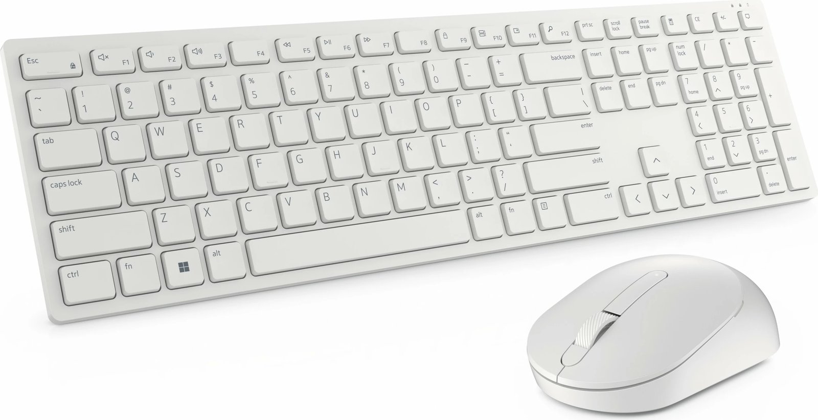 Tastierë wireless DELL Pro, e bardhë