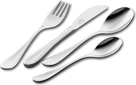 Set për fëmijë ZWILLING Filou, 4 copë, Argjendtë